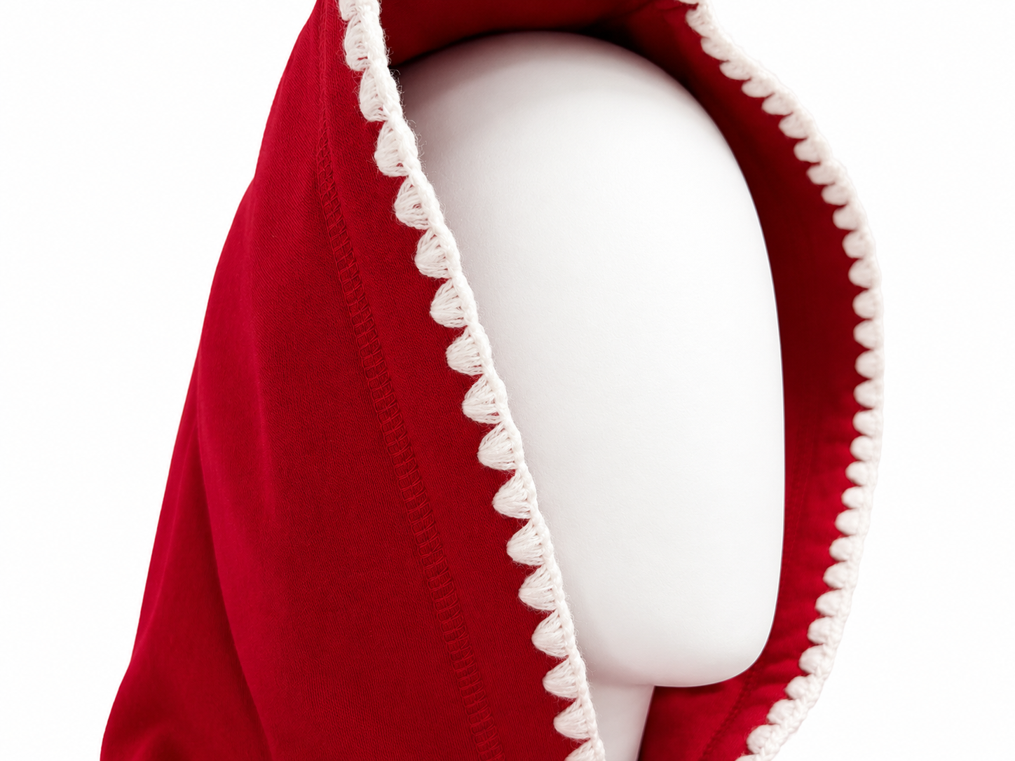 Terry Embroidery Pullover Hoodie
