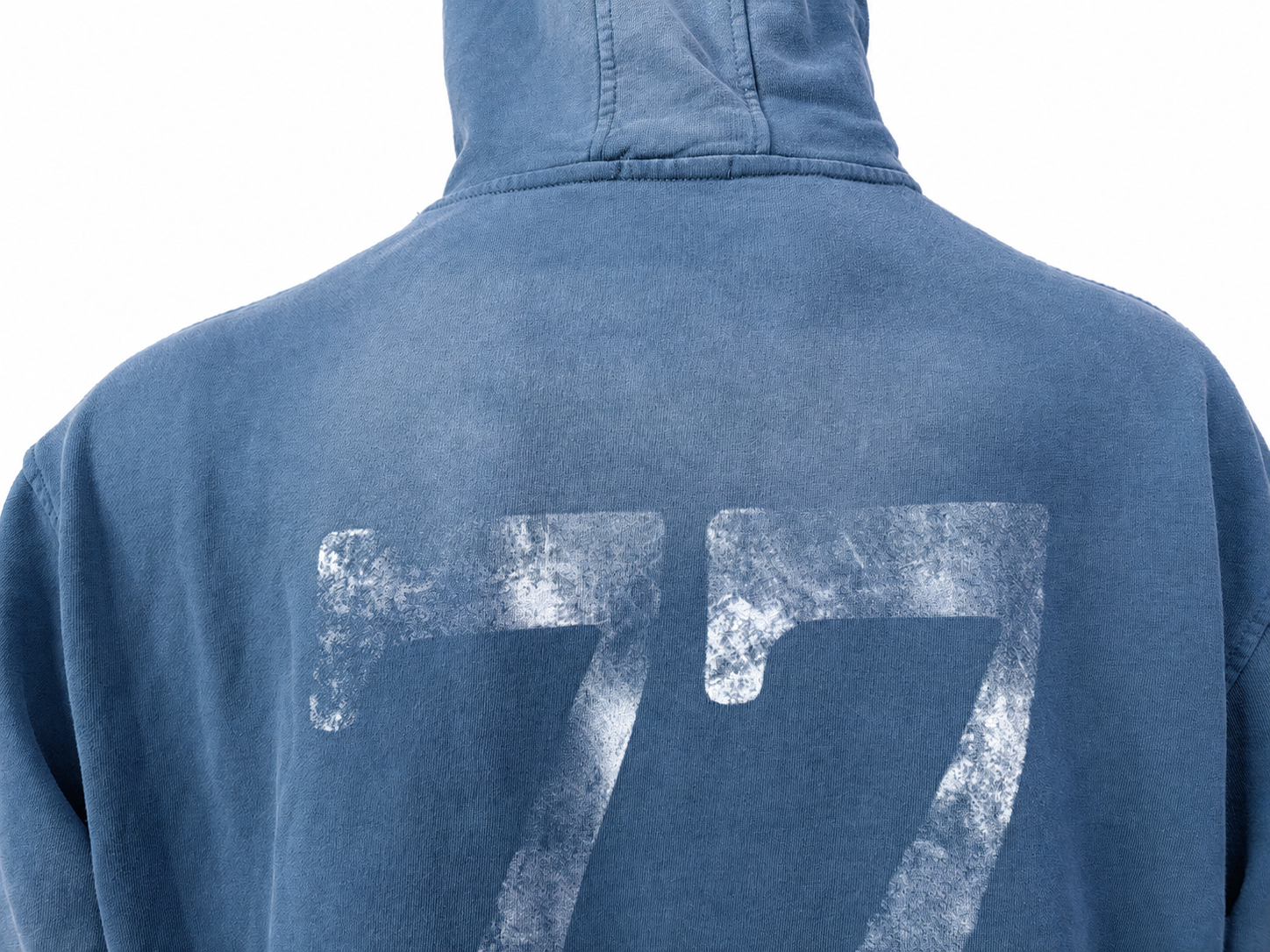 Vintage Acid Wash Studded Hoodie