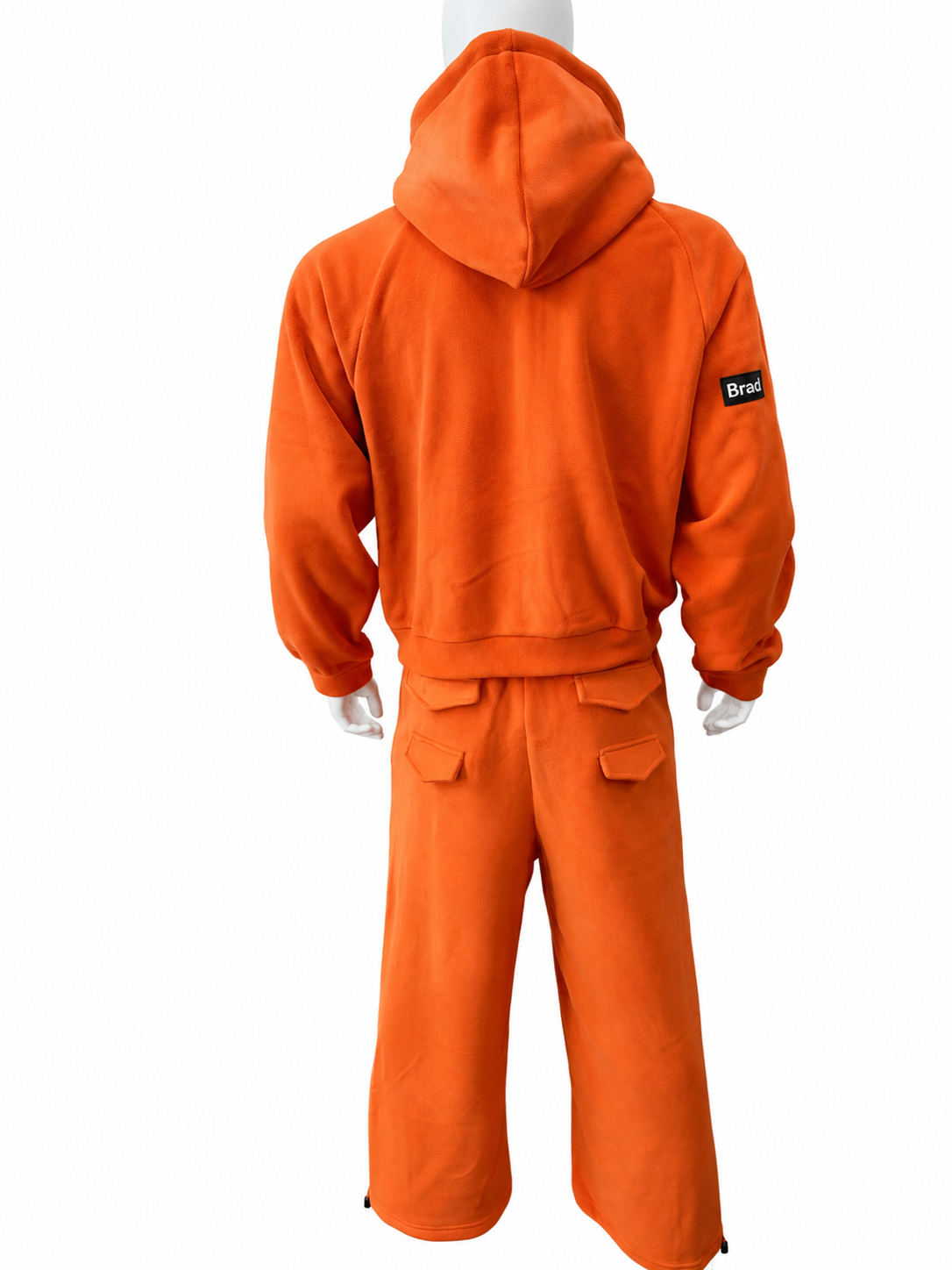 Two-way Zipper Polar Fleece Hoodie