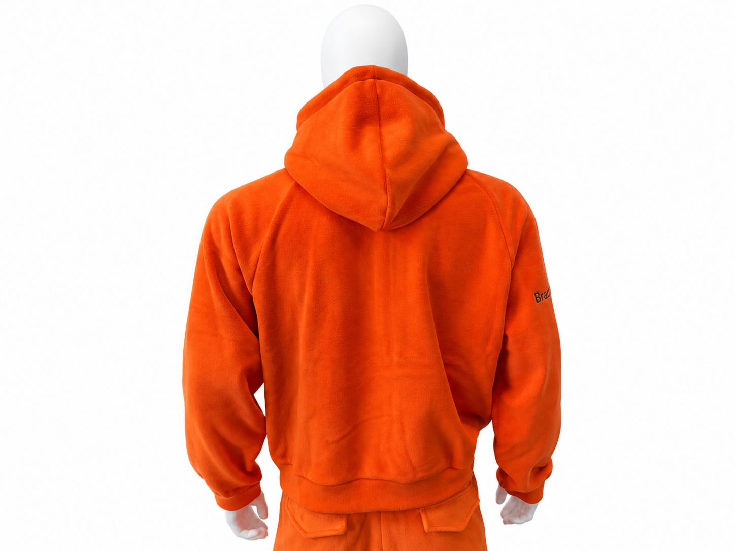 Two-way Zipper Polar Fleece Hoodie