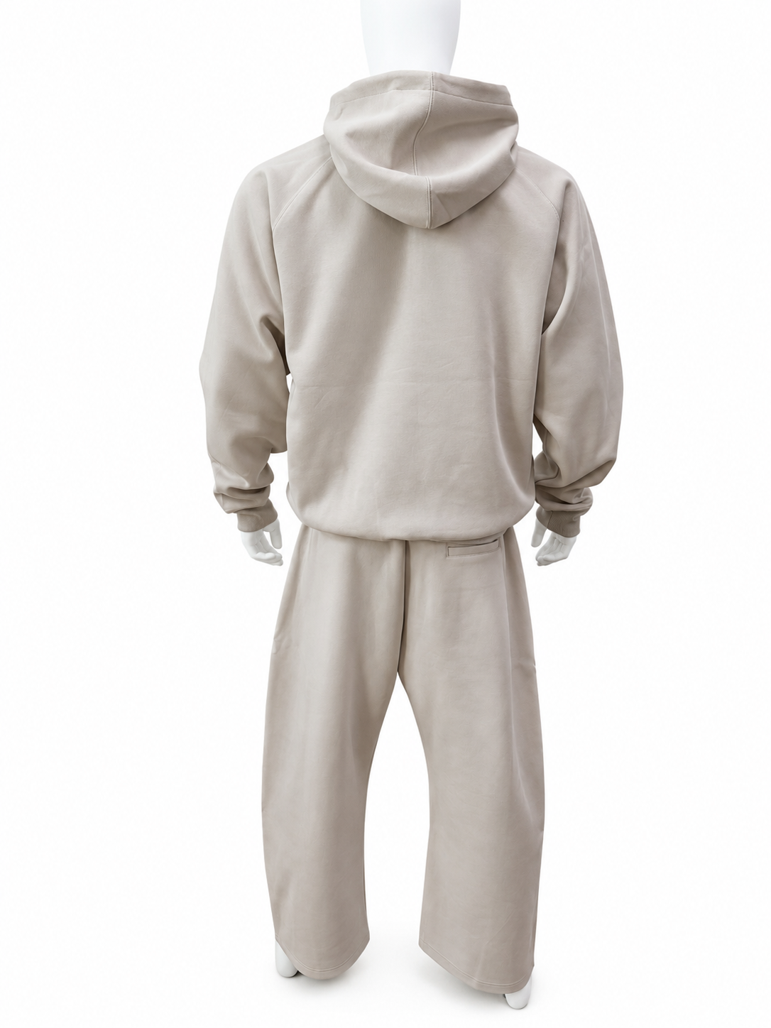 Quarter-Zip Raglan Hoodie Set