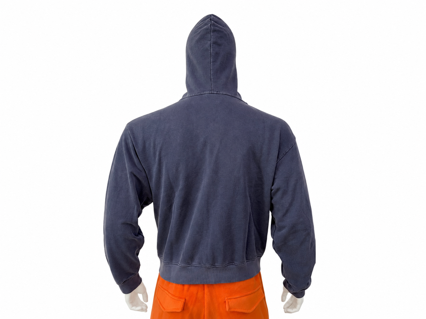 Vintage-Wash Full-Zip Hoodie