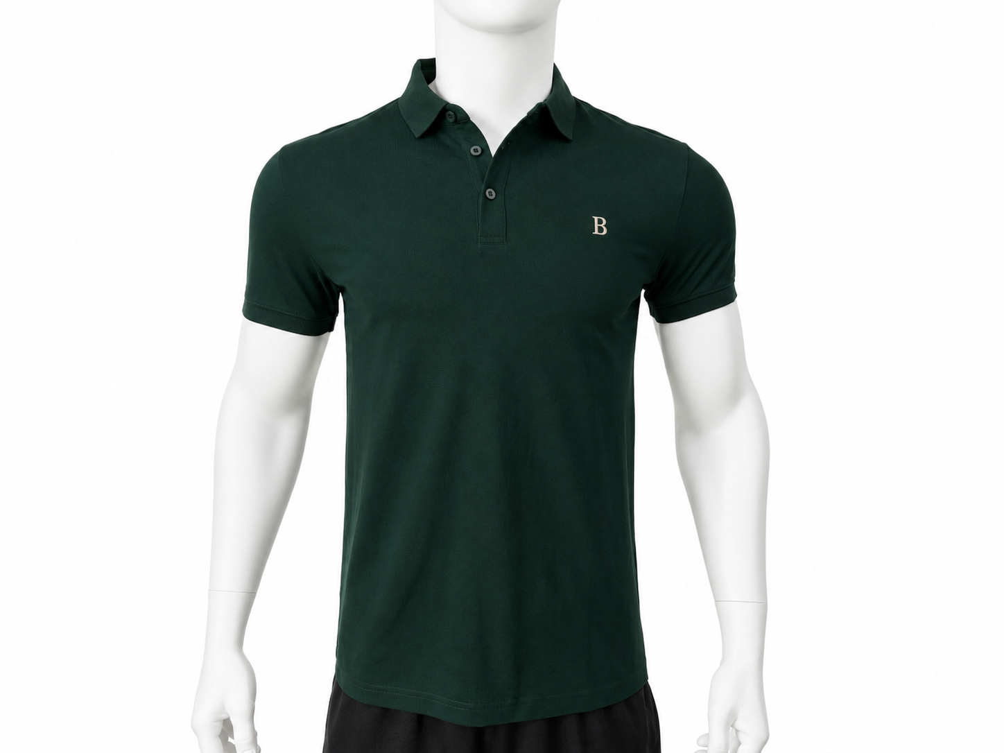 Minimalist Embroidered Polo Shirt
