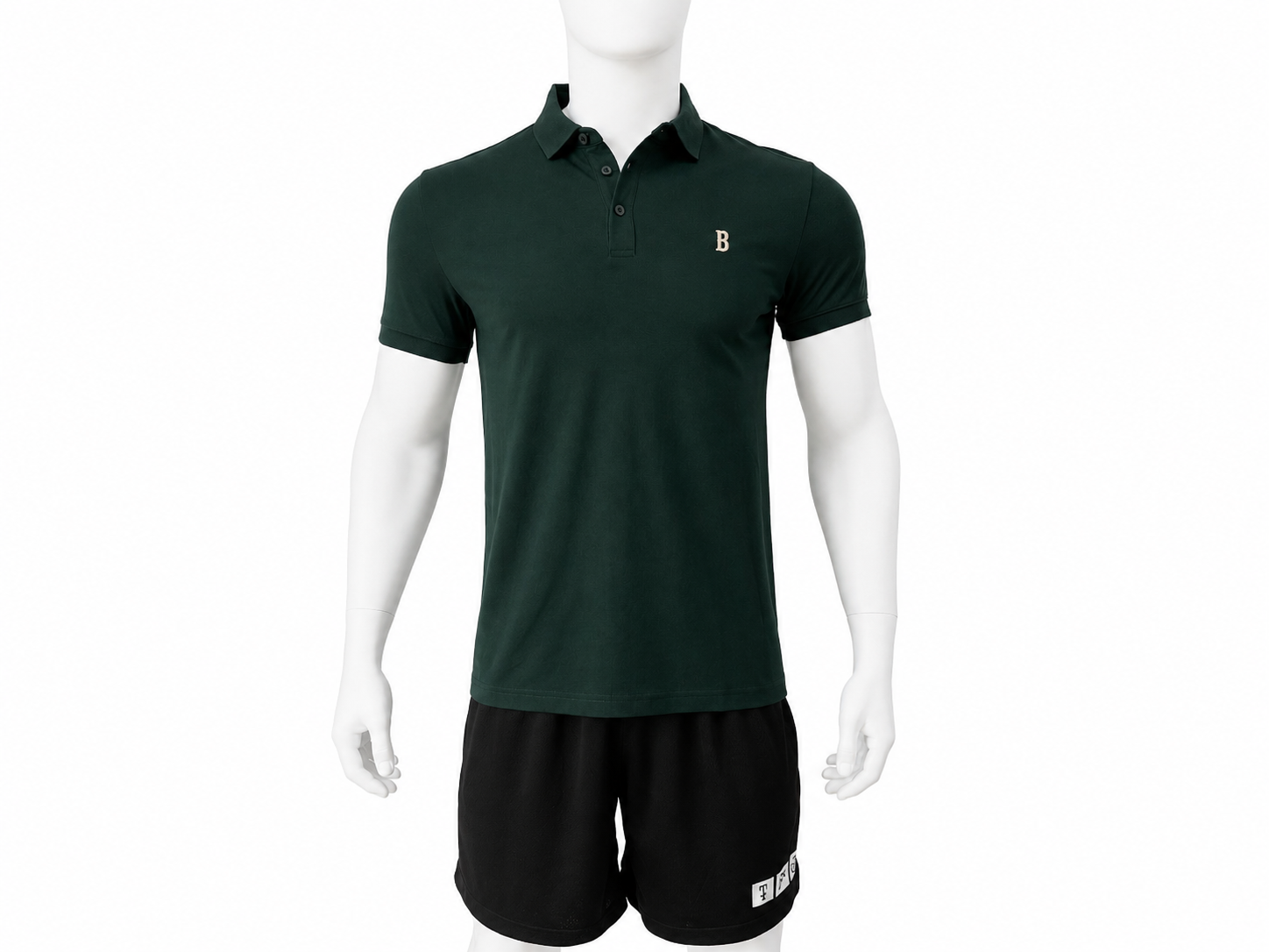 Minimalist Embroidered Polo Shirt