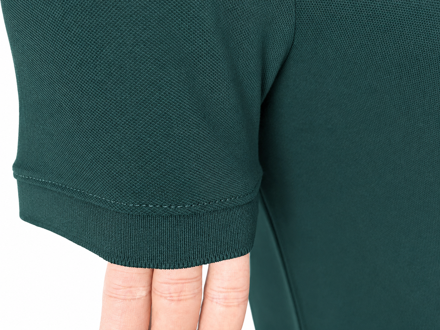 Minimalist Embroidered Polo Shirt