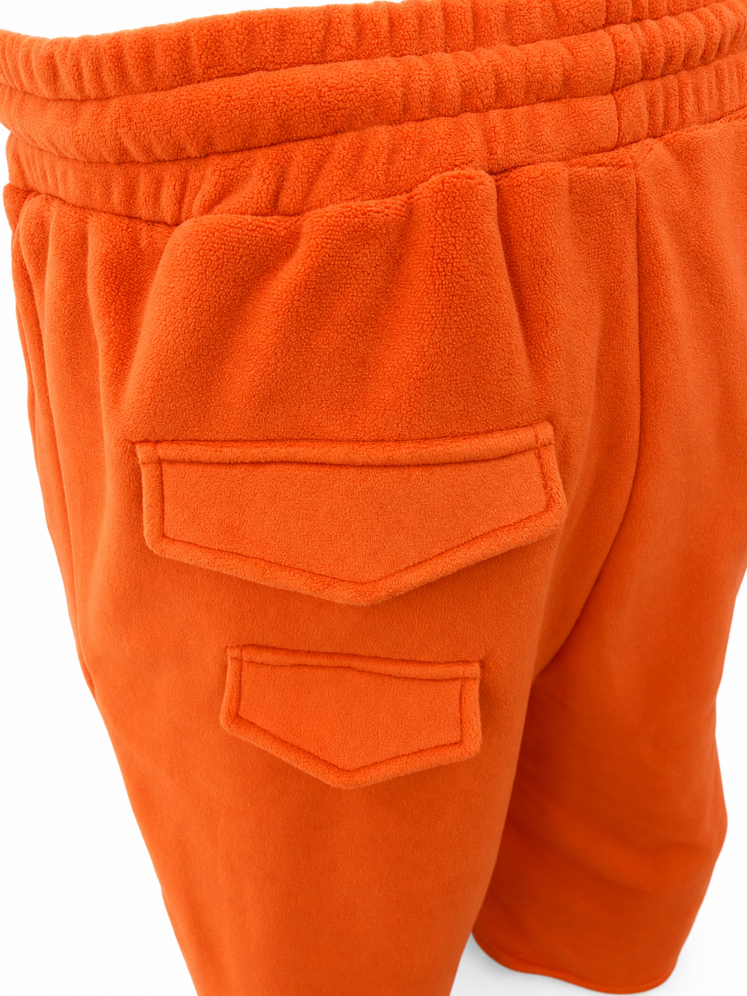 Wide-Leg Multi-Pocket Drawstring Sweatpants