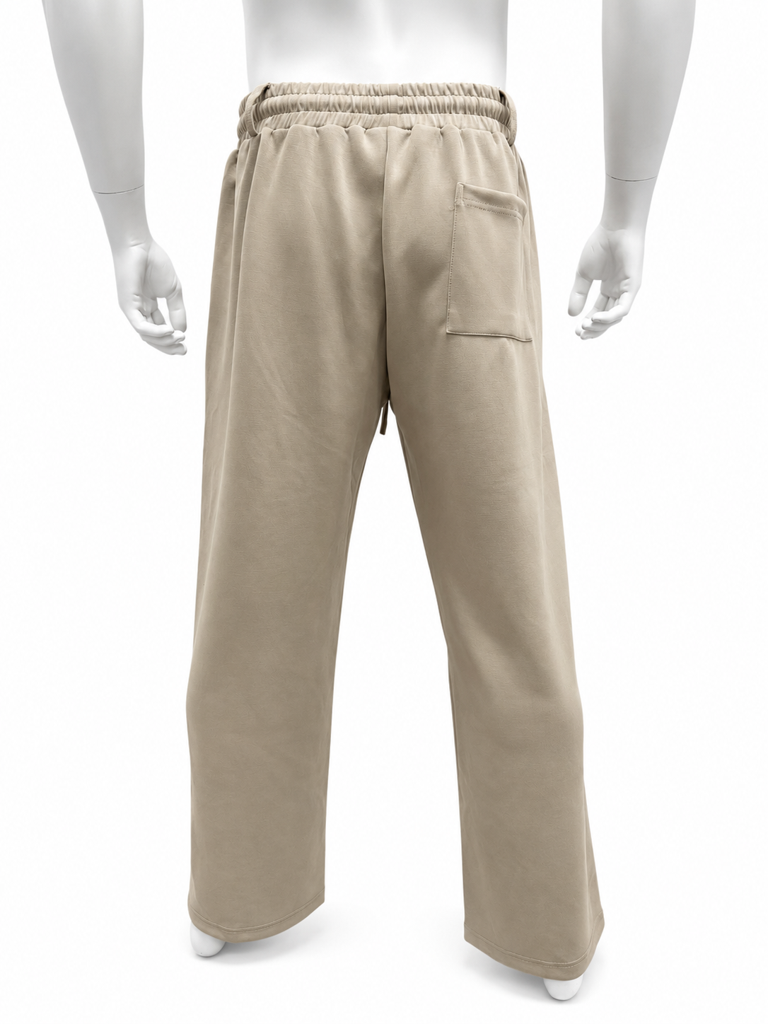 Wide-Leg Drawstring Sweatpants