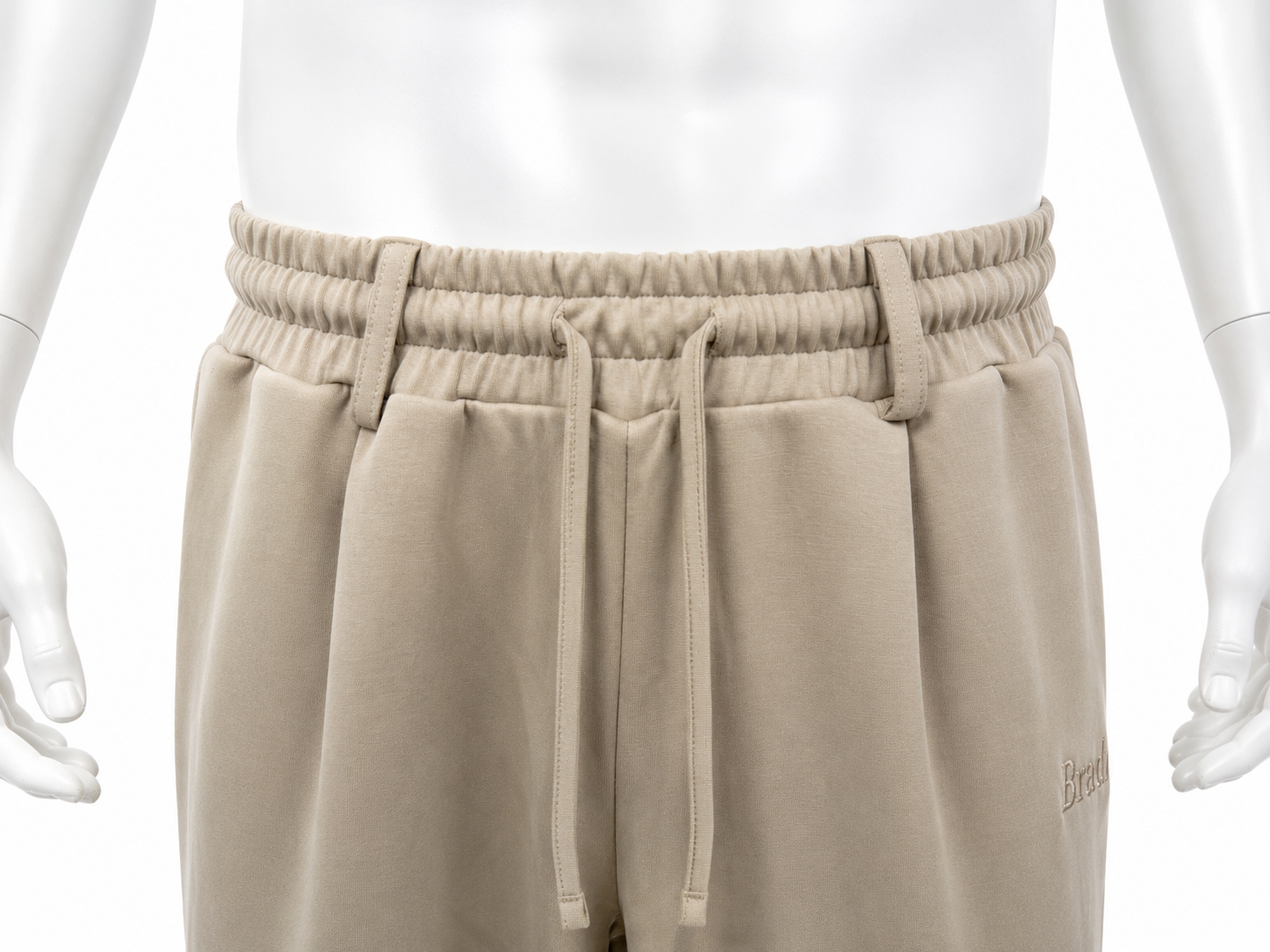 Wide-Leg Drawstring Sweatpants