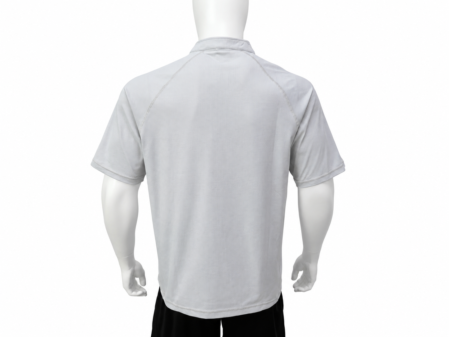 Quarter-Zip Mock Neck Sports T-Shirt