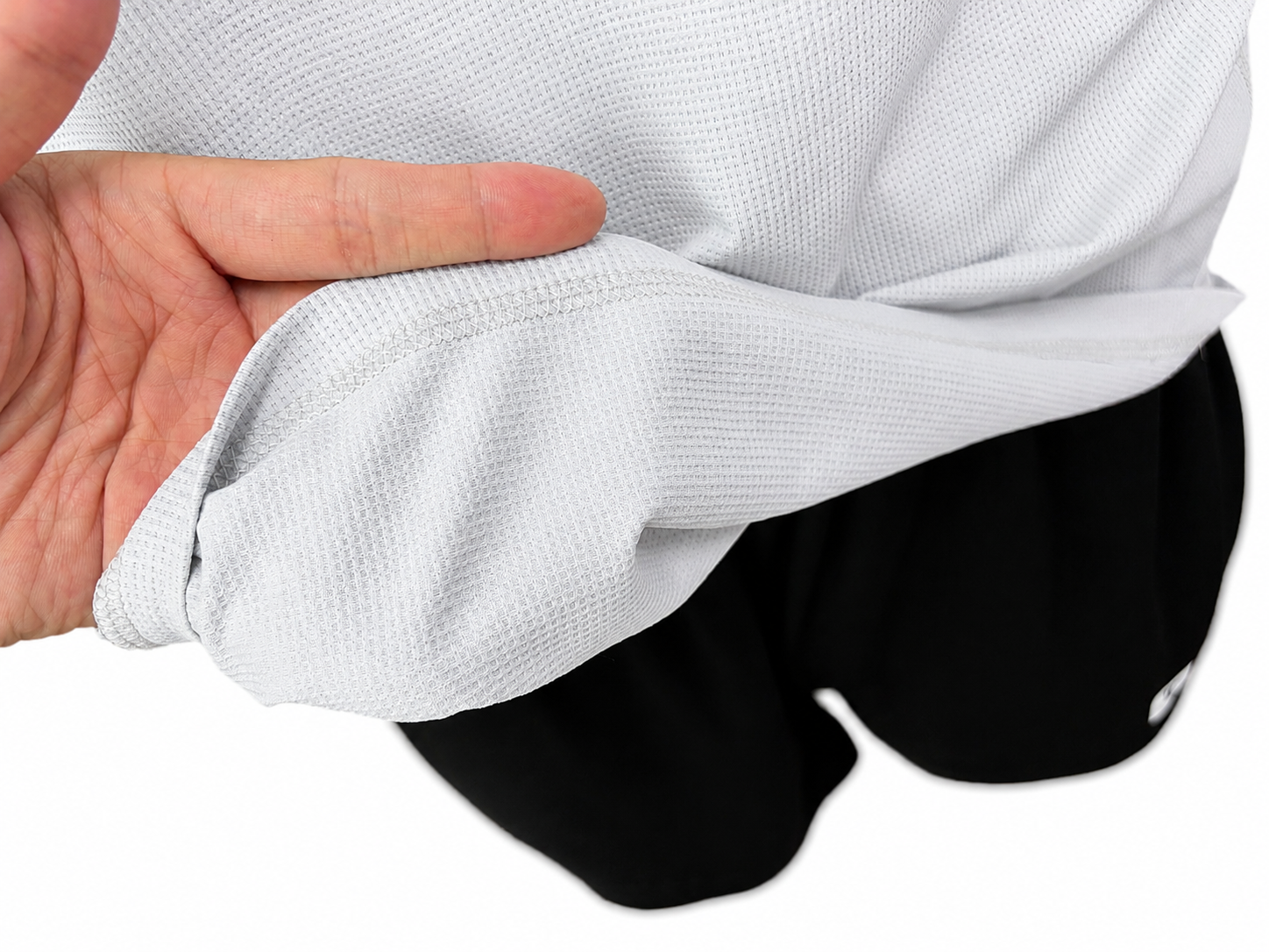 Quarter-Zip Mock Neck Sports T-Shirt
