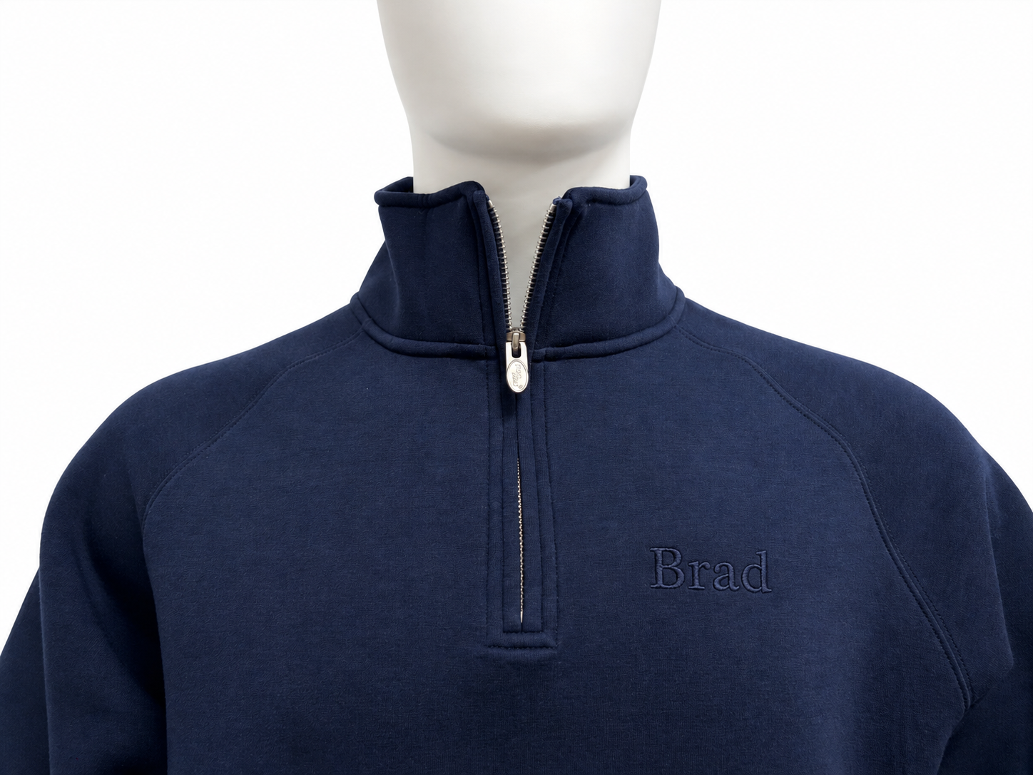 Air Layer Mock Neck Quarter-Zip Pullover