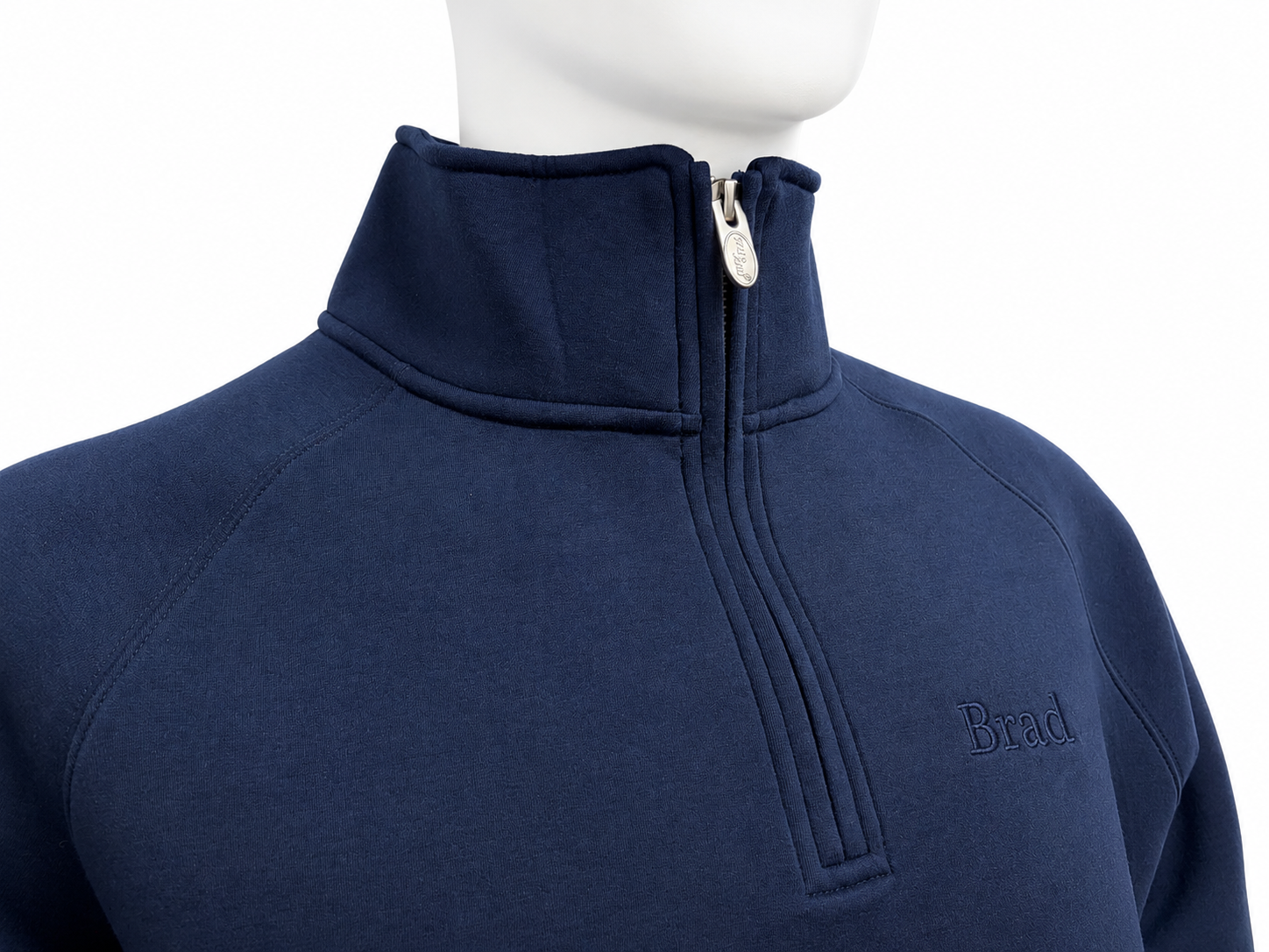 Air Layer Mock Neck Quarter-Zip Pullover