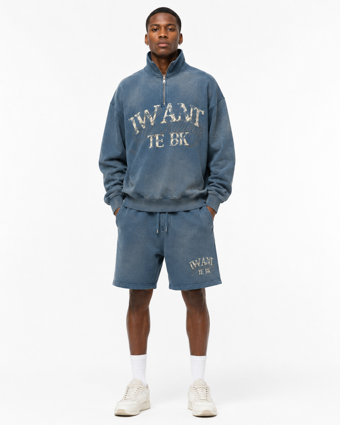 stand collar hoodie style