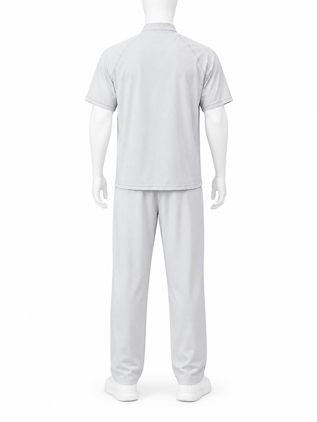 Quarter-Zip Short-Sleeve Sport Set