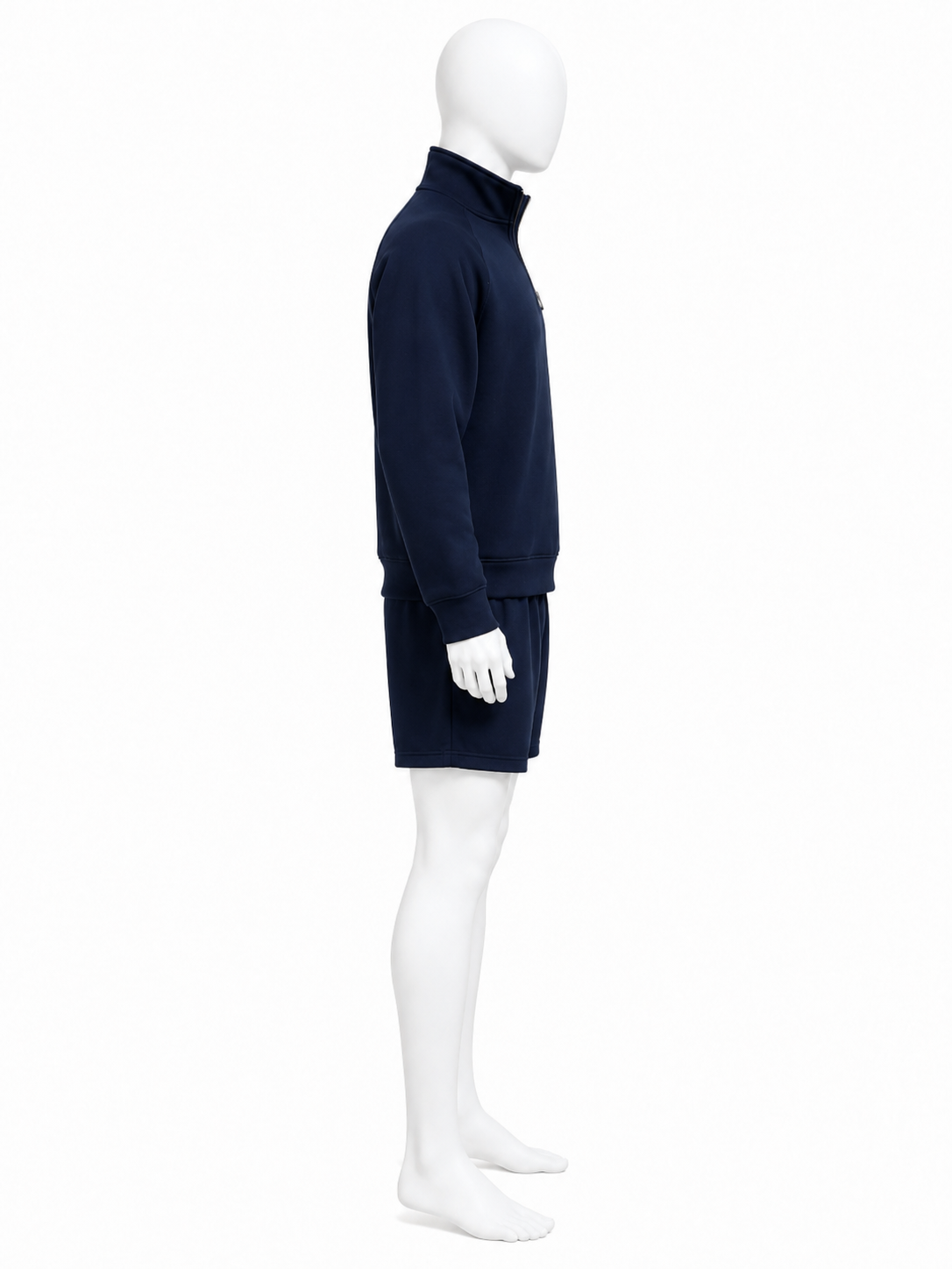 Quarter-Zip Sweatshirt & Shorts Set