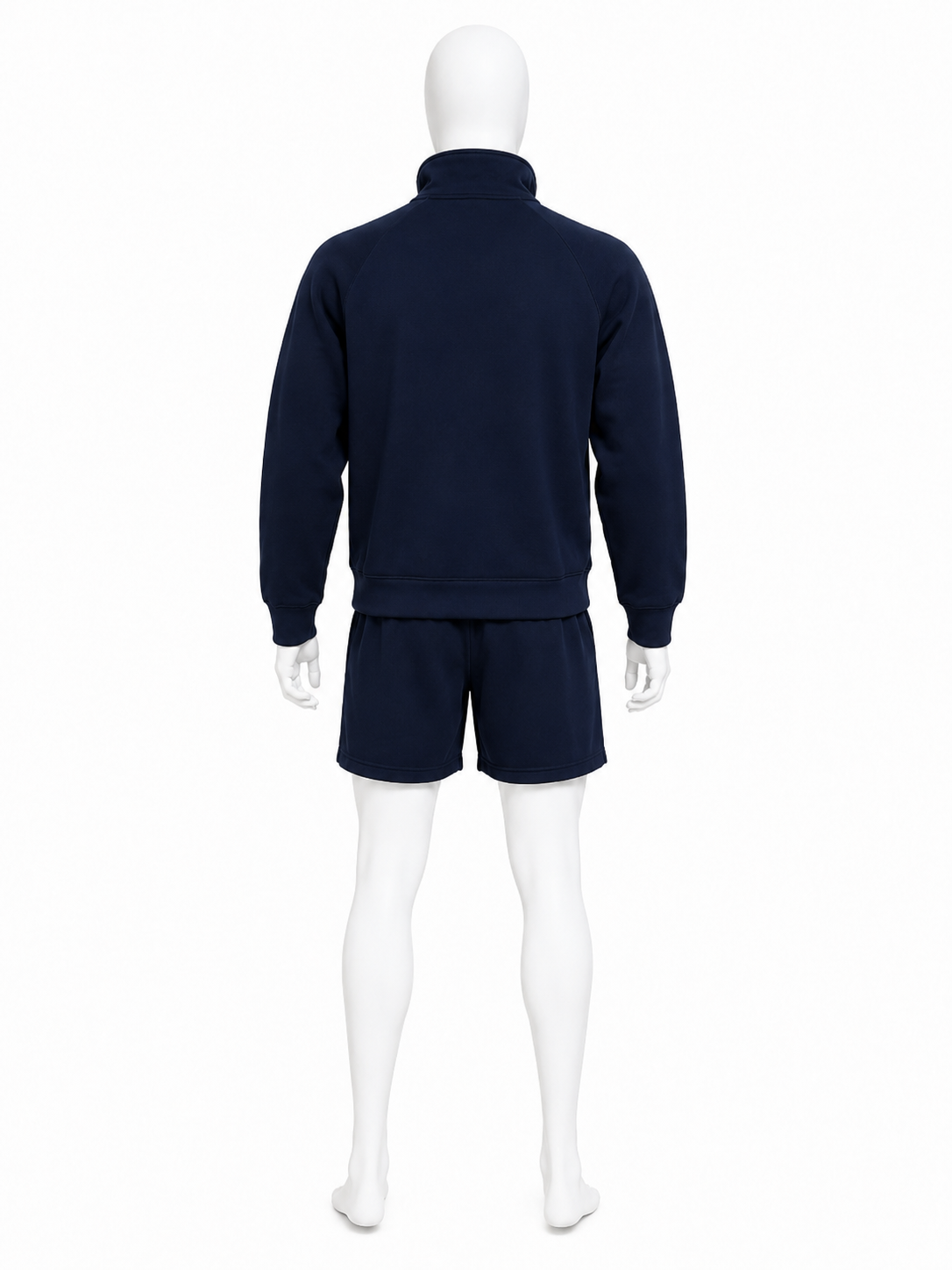 Quarter-Zip Sweatshirt & Shorts Set