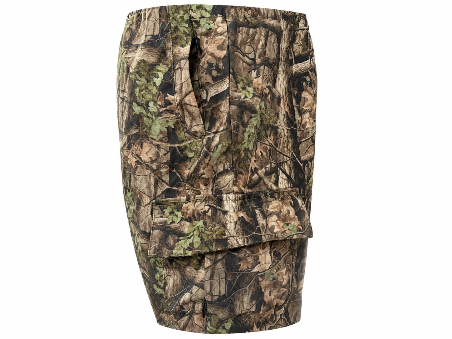 Camo Cargo Drawstring Shorts