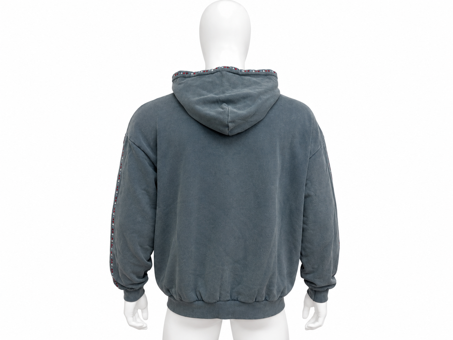 Custom Vintage Wash Embroidered Hoodie