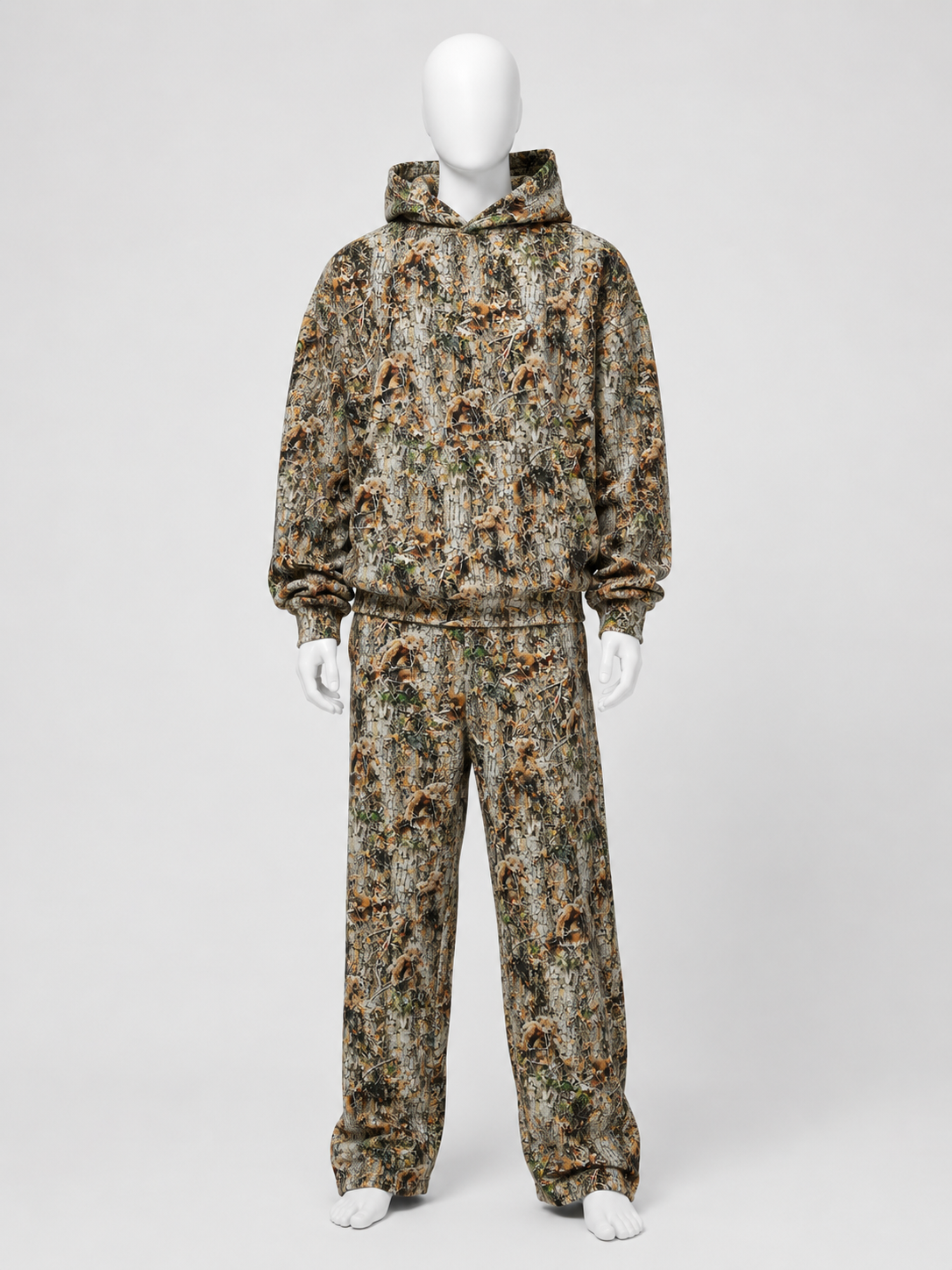 Digital Dye-Sublimation Camo Hoodie Set