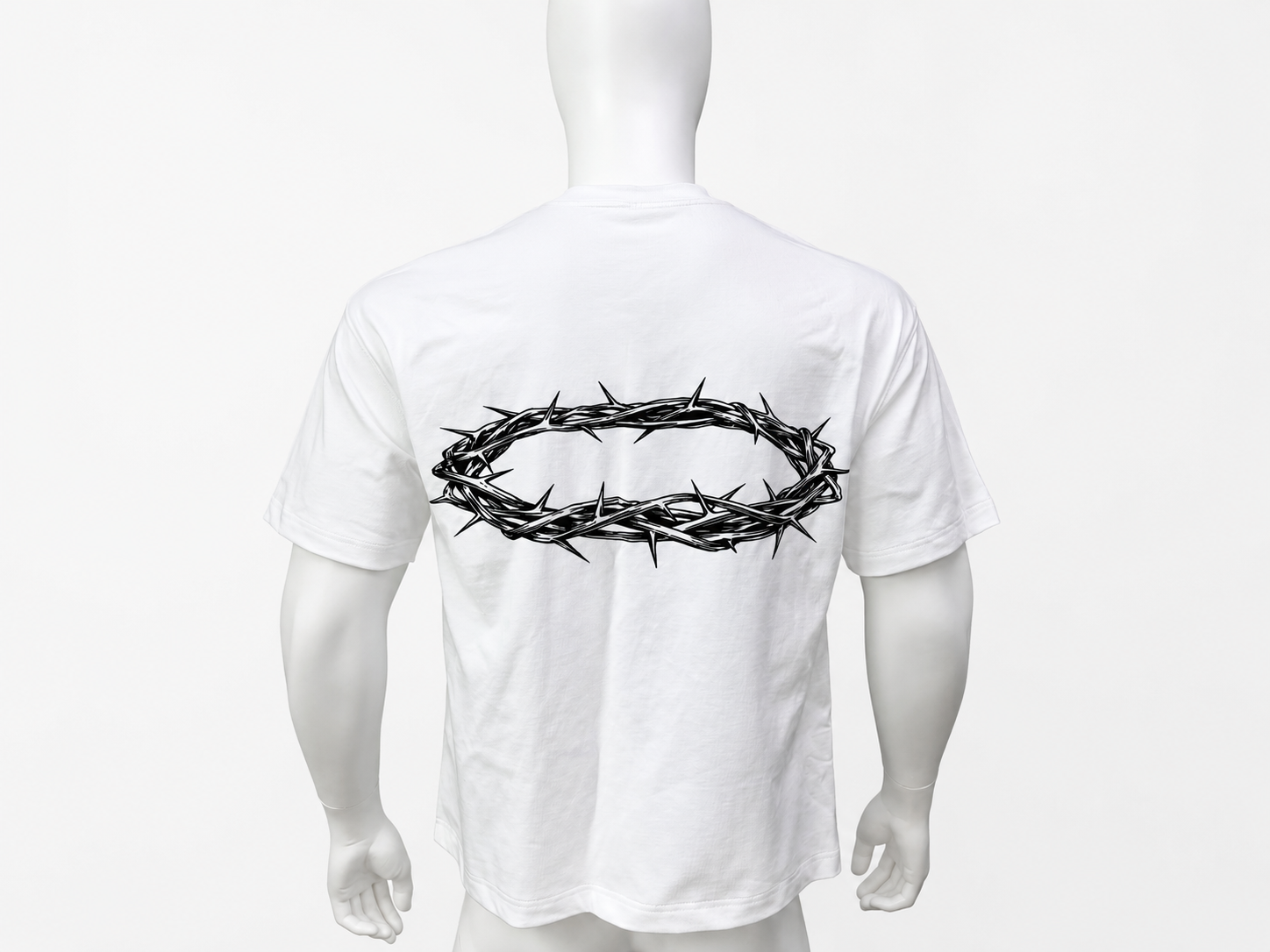 Oversized Gothic Graphic T-Shirt