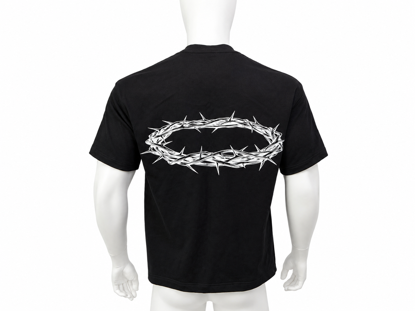 Oversized Gothic Graphic T-Shirt