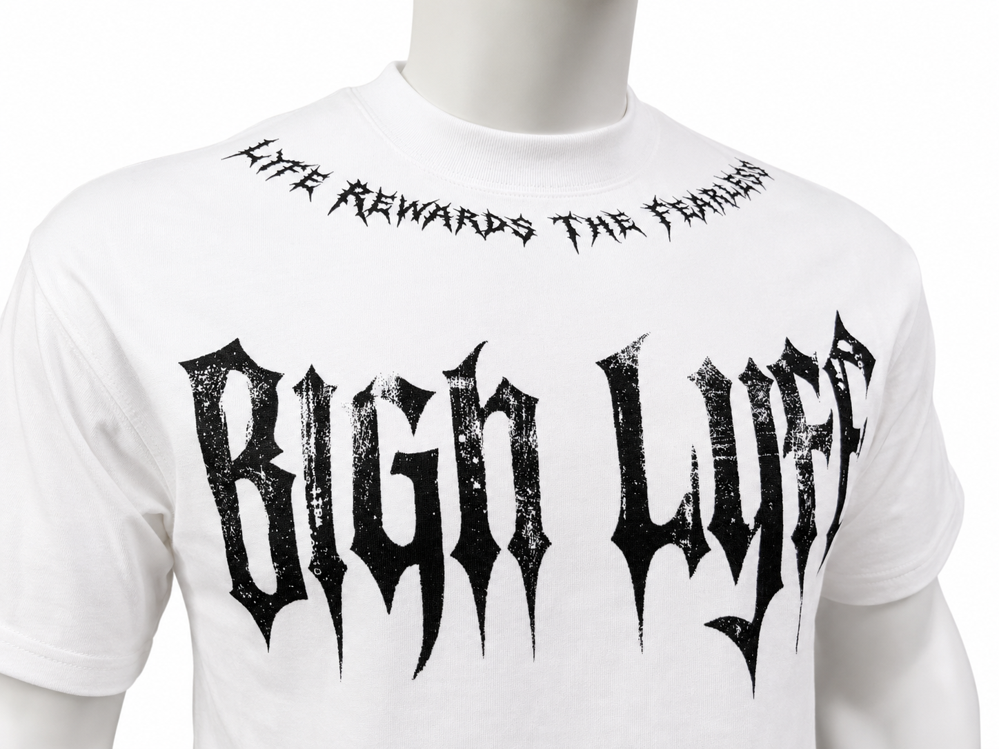 Oversized Gothic Graphic T-Shirt