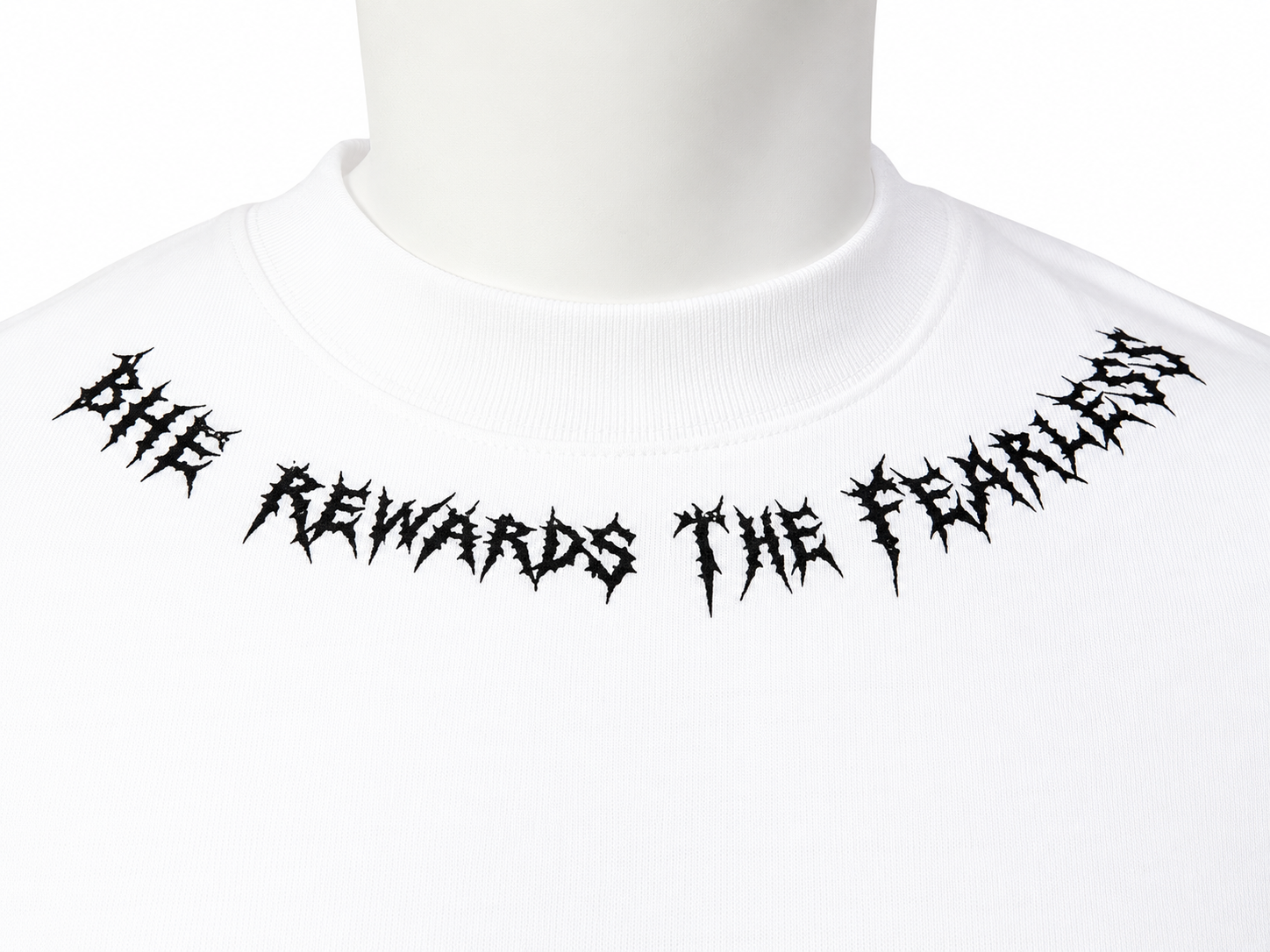 Oversized Gothic Graphic T-Shirt