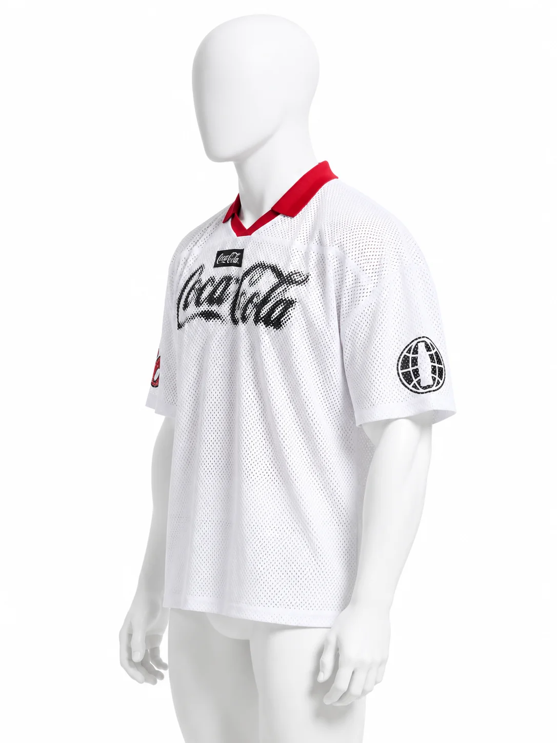 Graphic Mesh Polo Jersey
