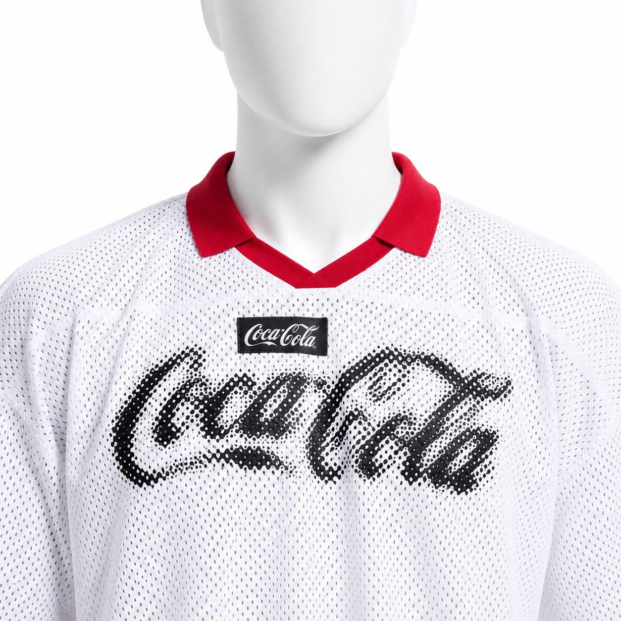 Graphic Mesh Polo Jersey