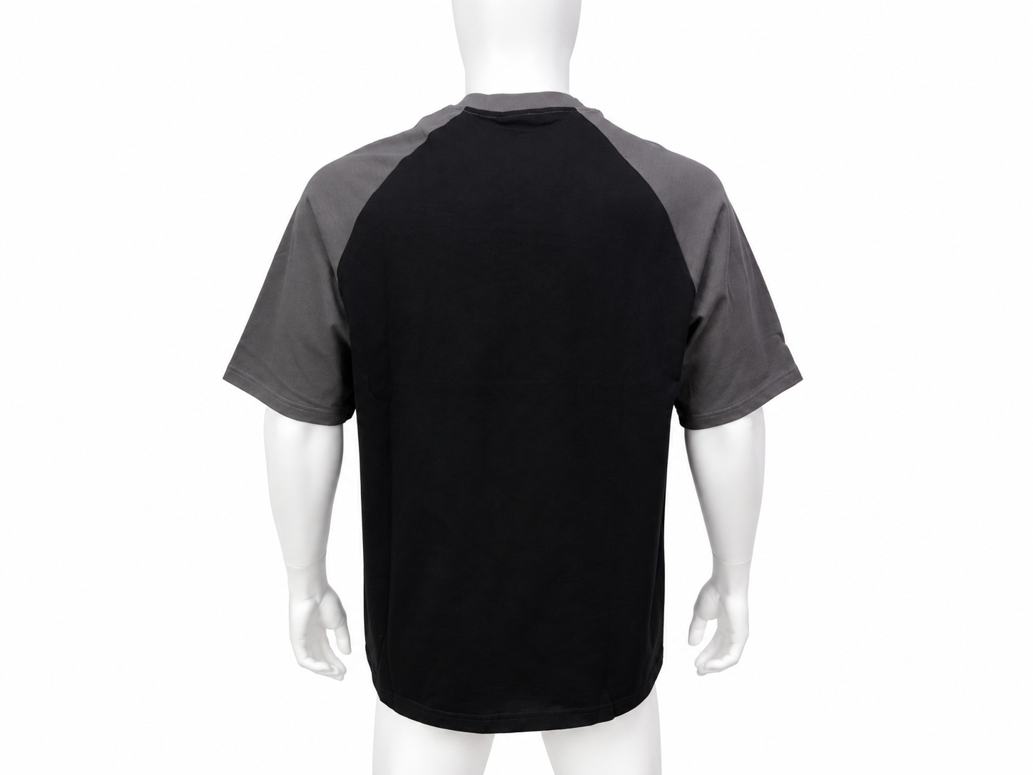 Contrast Colorblock Panel T-Shirt