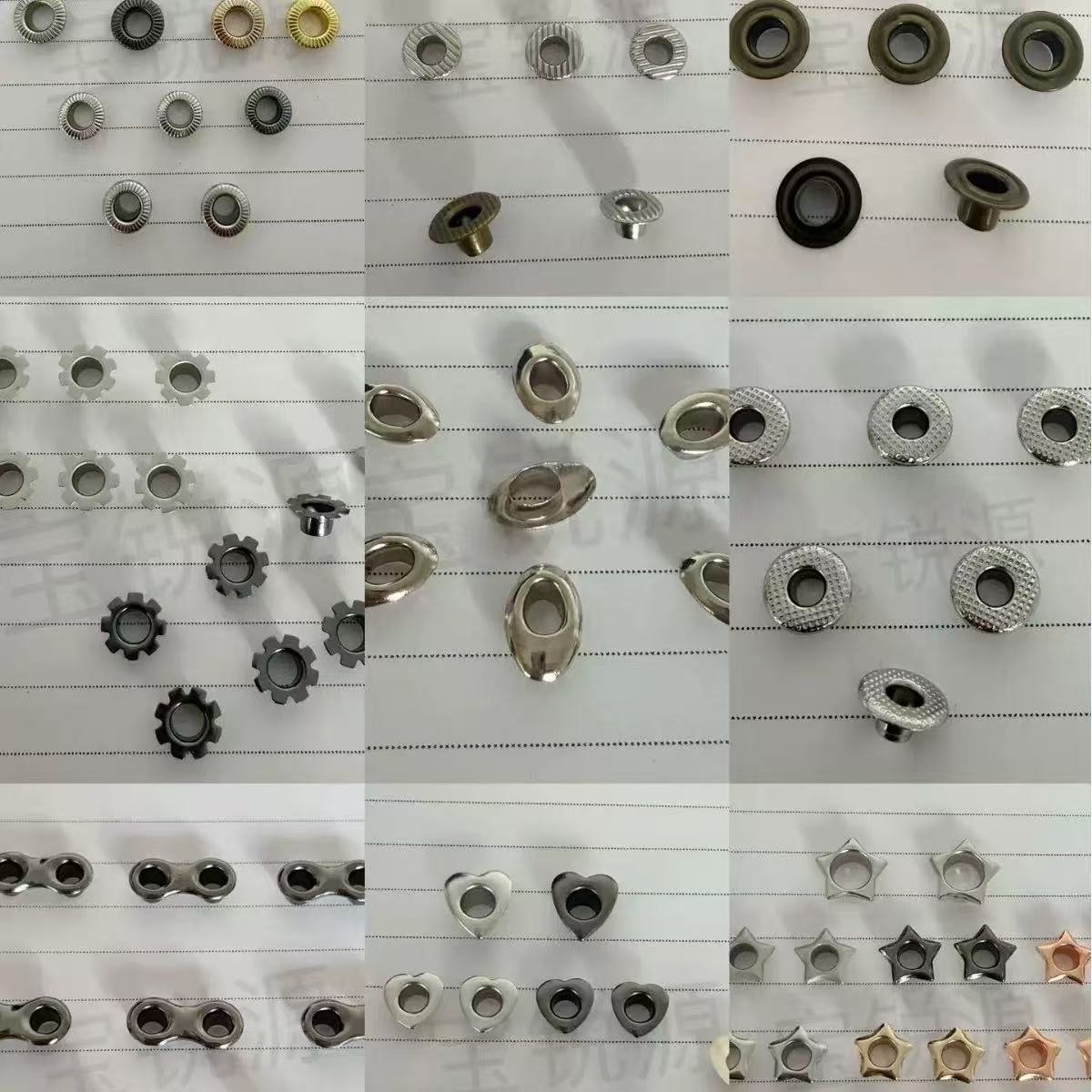 Premium Metal Eyelets Customization