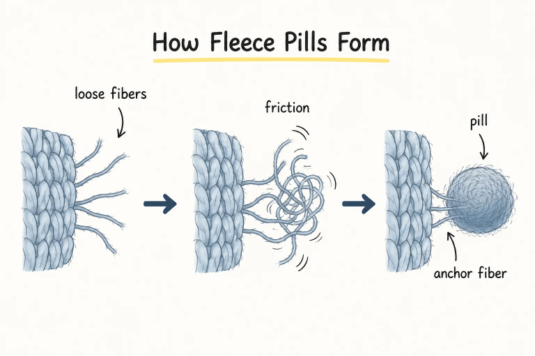 Why Does Fleece Fabric Pill and How Can Brands Prevent It?