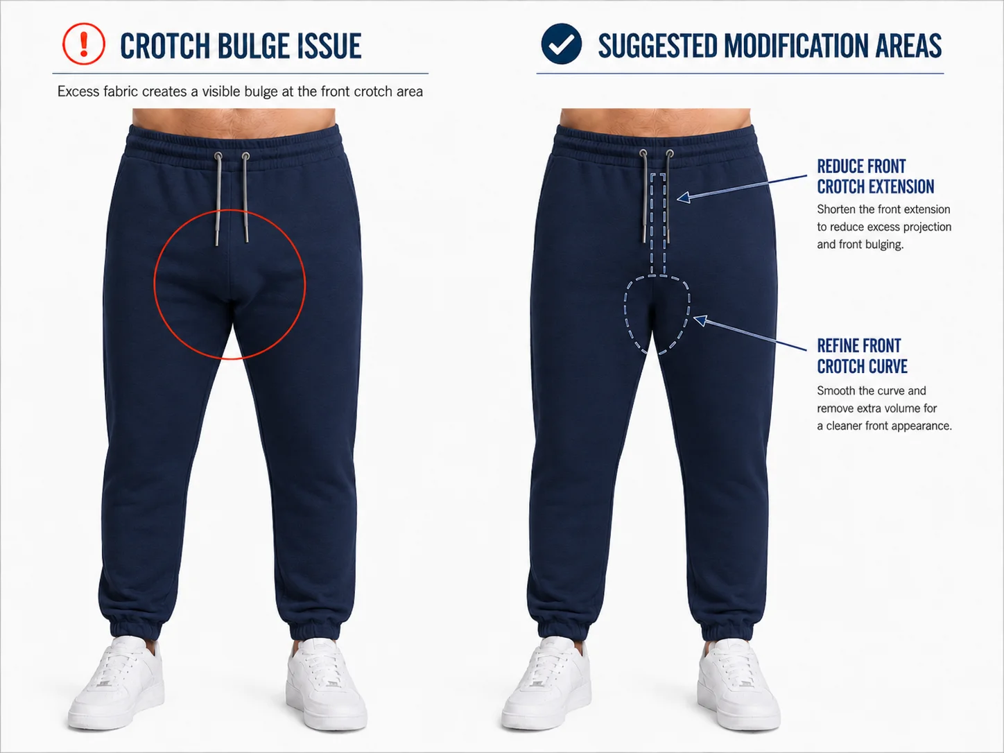 Hip Width Pattern Correction