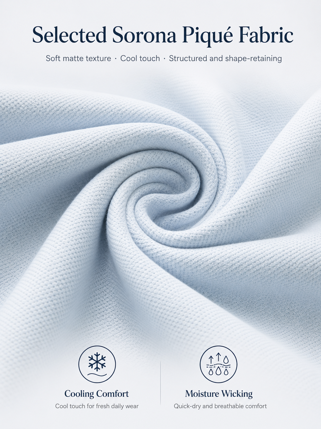 Premium Cotton Pique Fabric