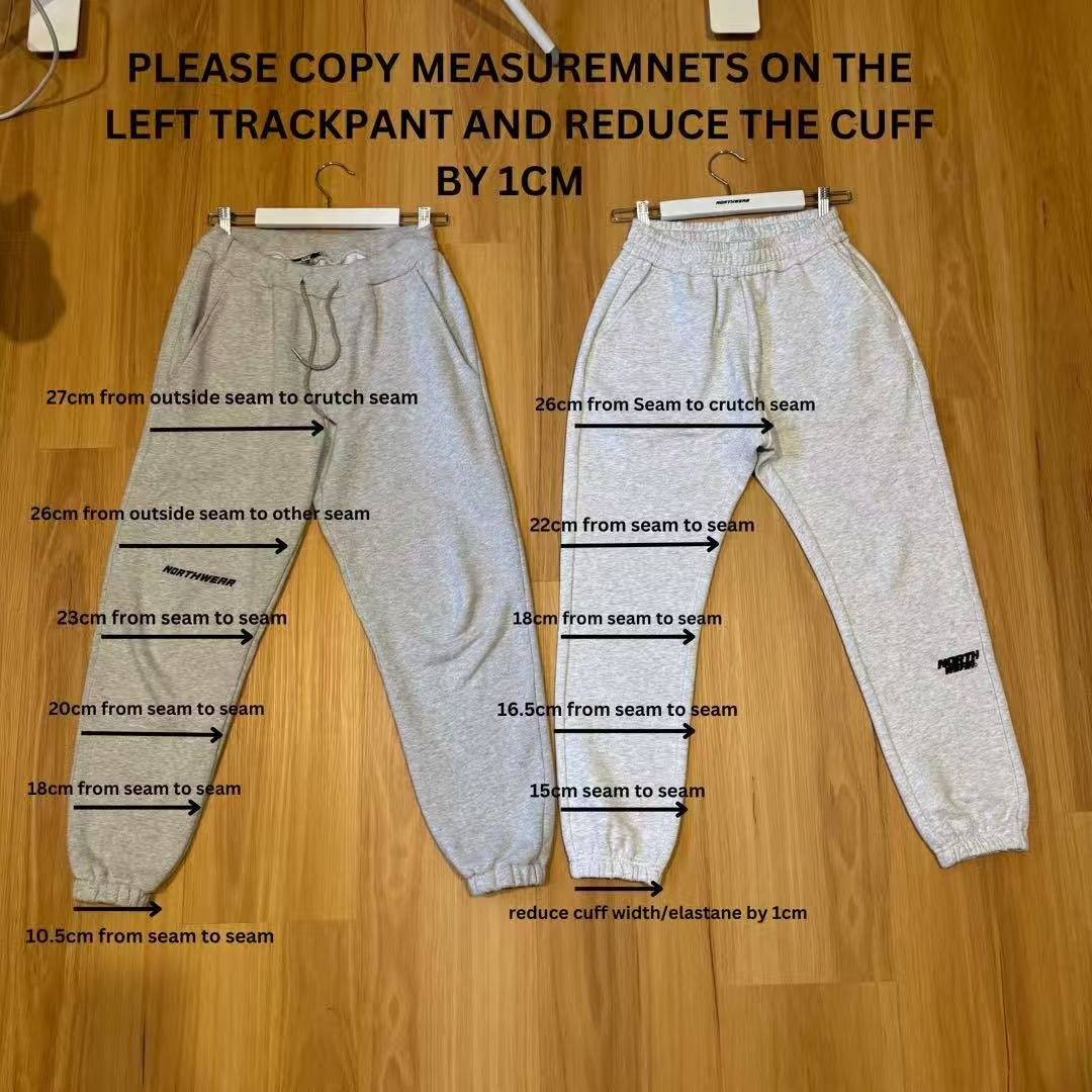 Replicate your favorite fit pants