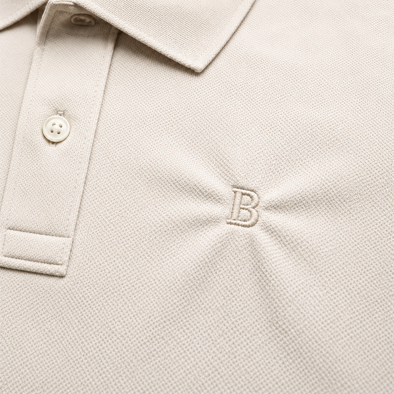 Flat Embroidery Wrinkle Effect