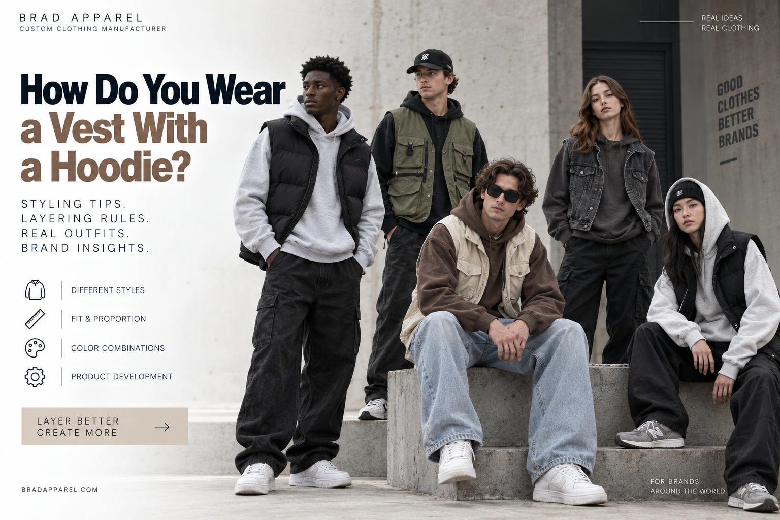 How Do You Wear a Vest With a Hoodie?