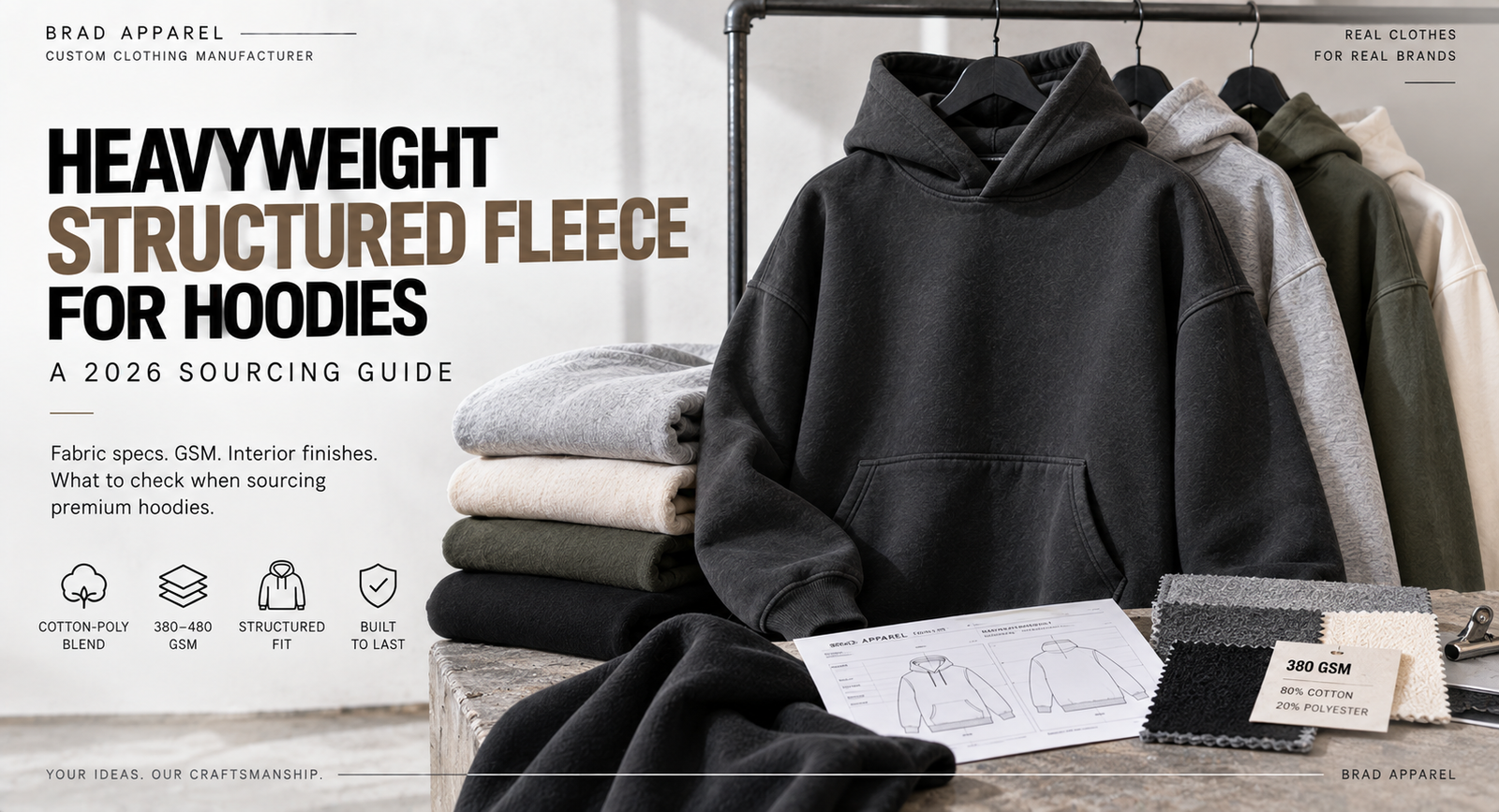 Heavyweight Structured Fleece for Hoodies: A 2026 Sourcing Guide