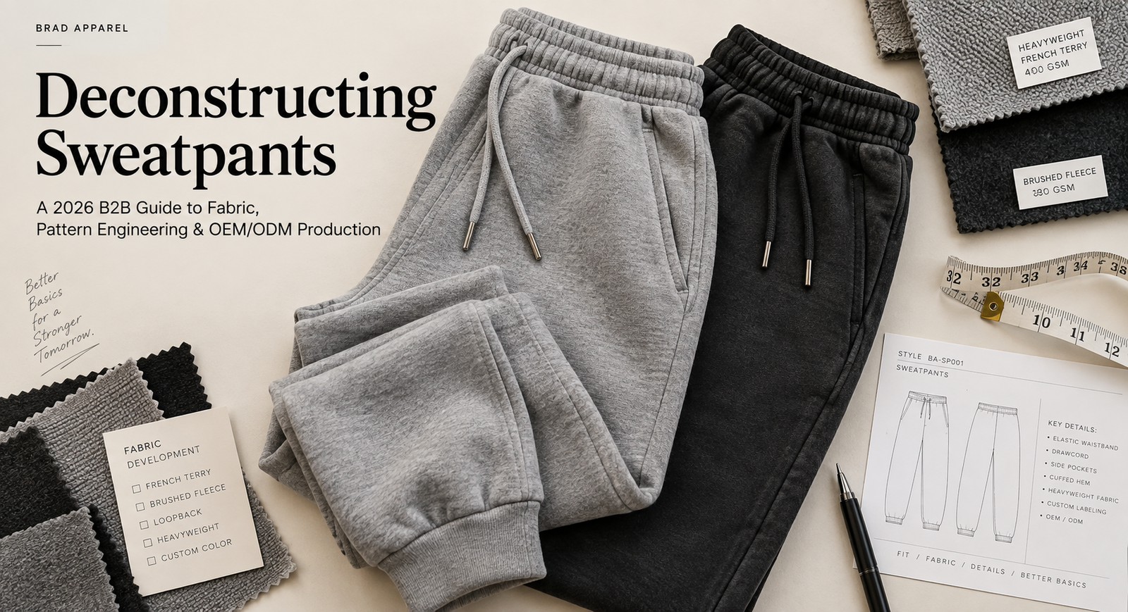 Deconstructing Nike Sweatpants: A 2026 B2B Guide to Fabric, Pattern Engineering & OEM/ODM Production