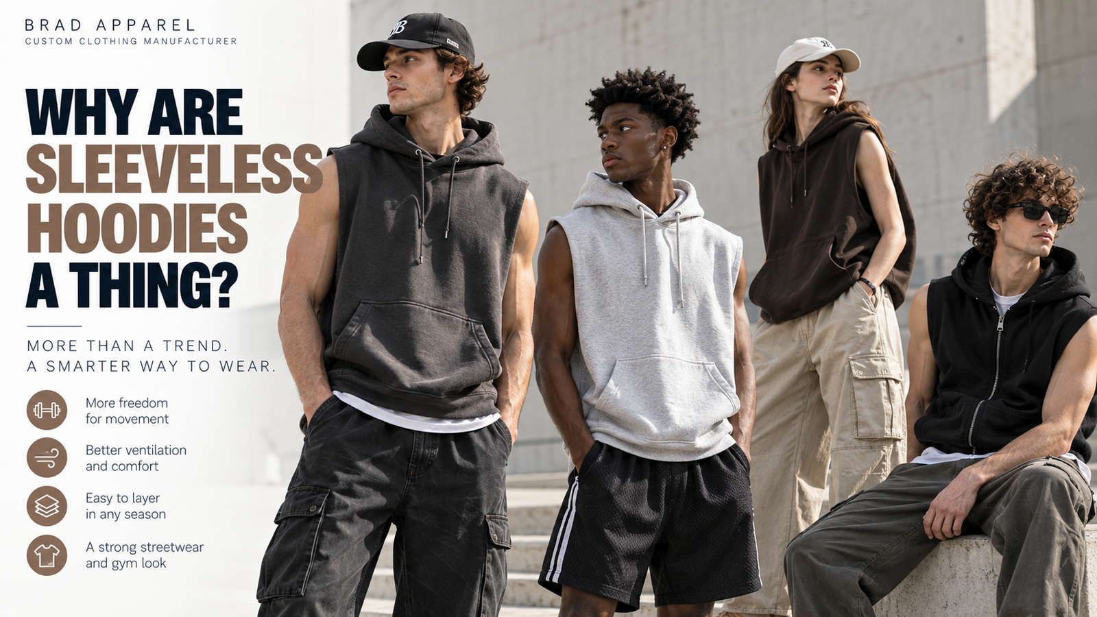 Why Are Sleeveless Hoodies a Thing?