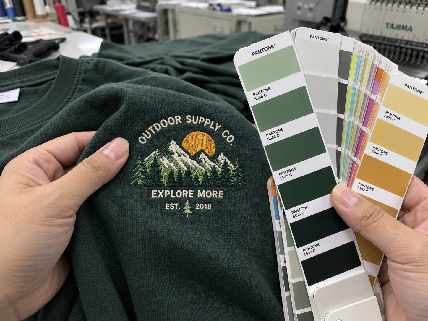 Sew-Out Sample
