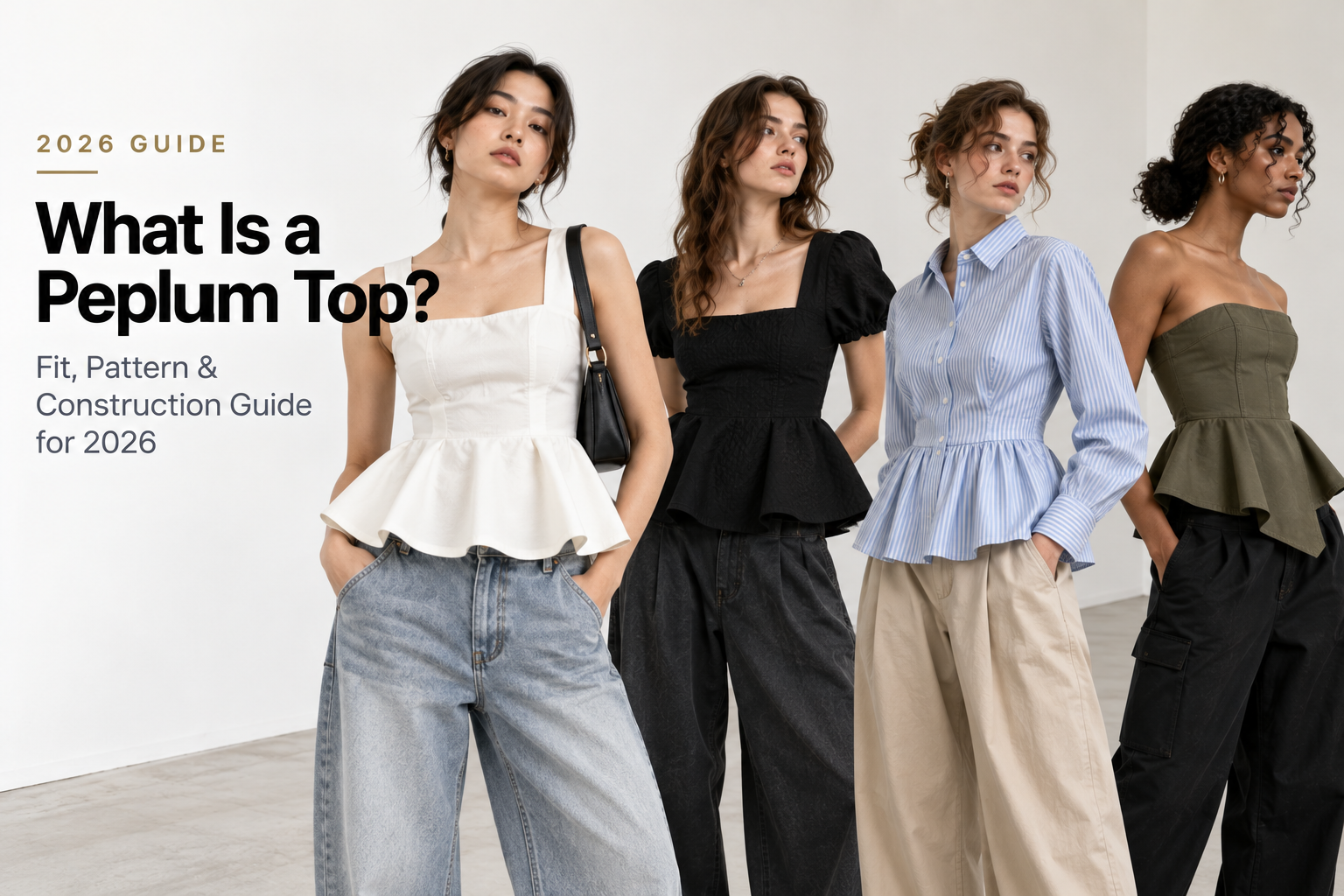 What Is a Peplum Top? Fit, Pattern & Construction Guide (2026)
