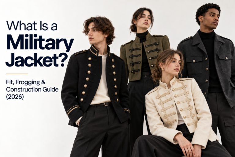 What Is a Military Jacket? Fit, Frogging & Construction Guide (2026)