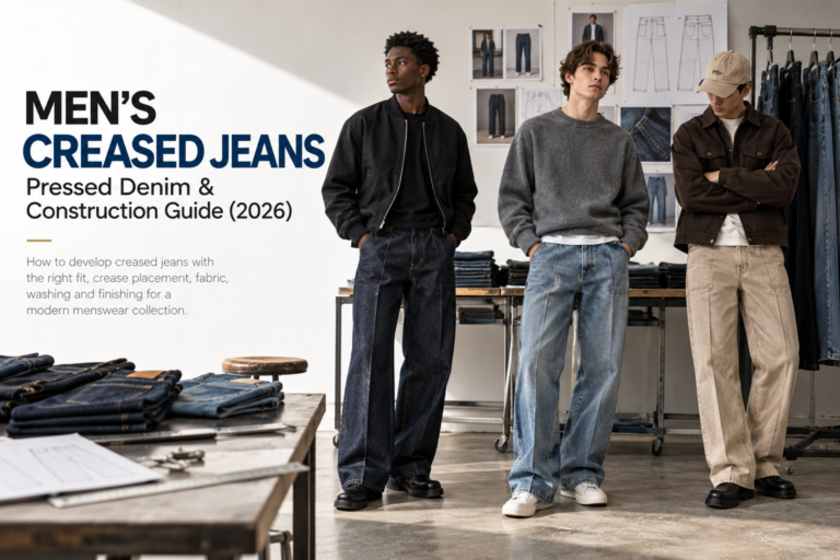 What Are Creased Jeans? Pressed Denim & Construction Guide (2026)