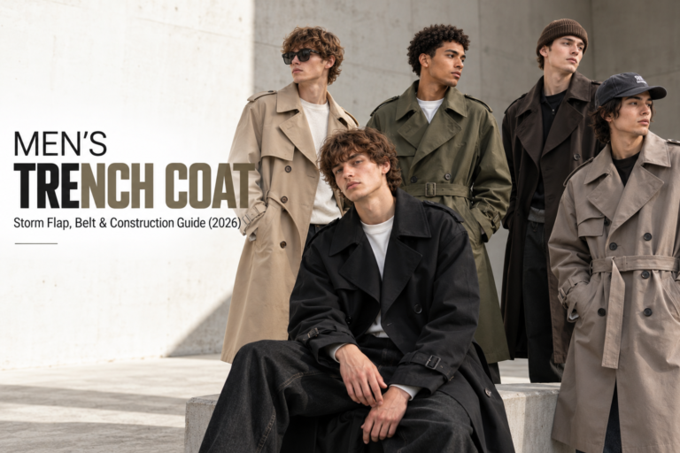 What Is a Trench Coat? Storm Flap, Belt & Construction Guide (2026)