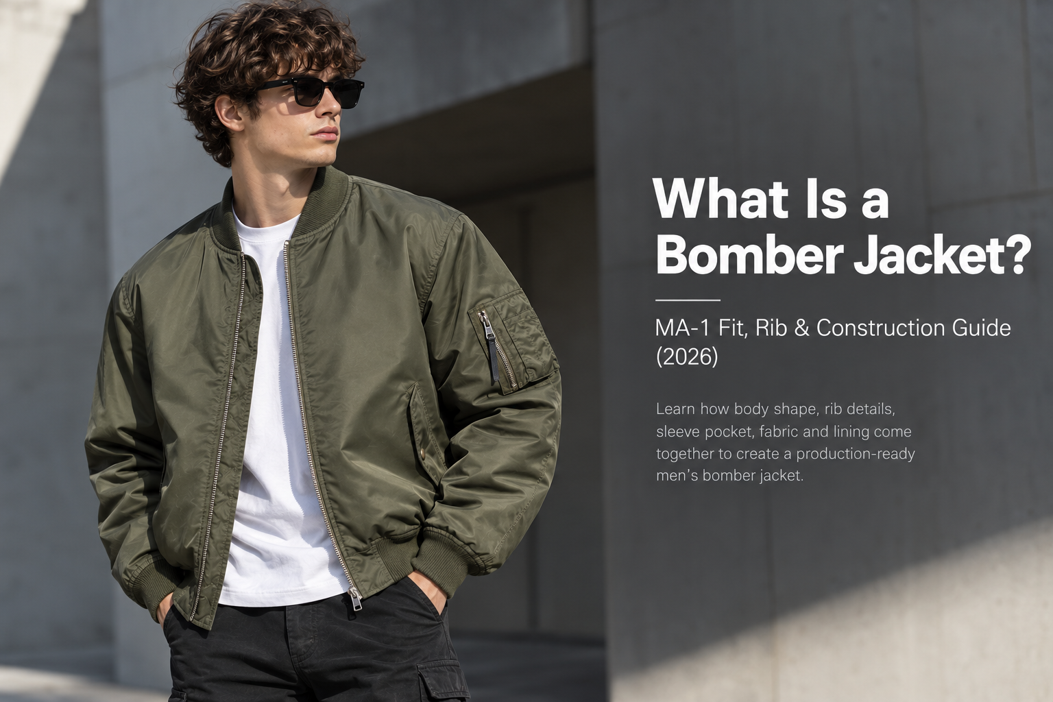 What Is a Bomber Jacket? MA-1 Fit, Rib & Construction Guide (2026)